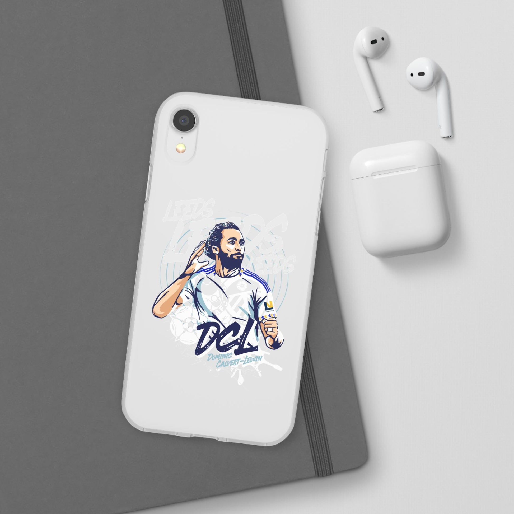 LUFC News “LEEDS: Dominic  Calvert-Lewin” Flexi Case - Lufcnews.co.uk
