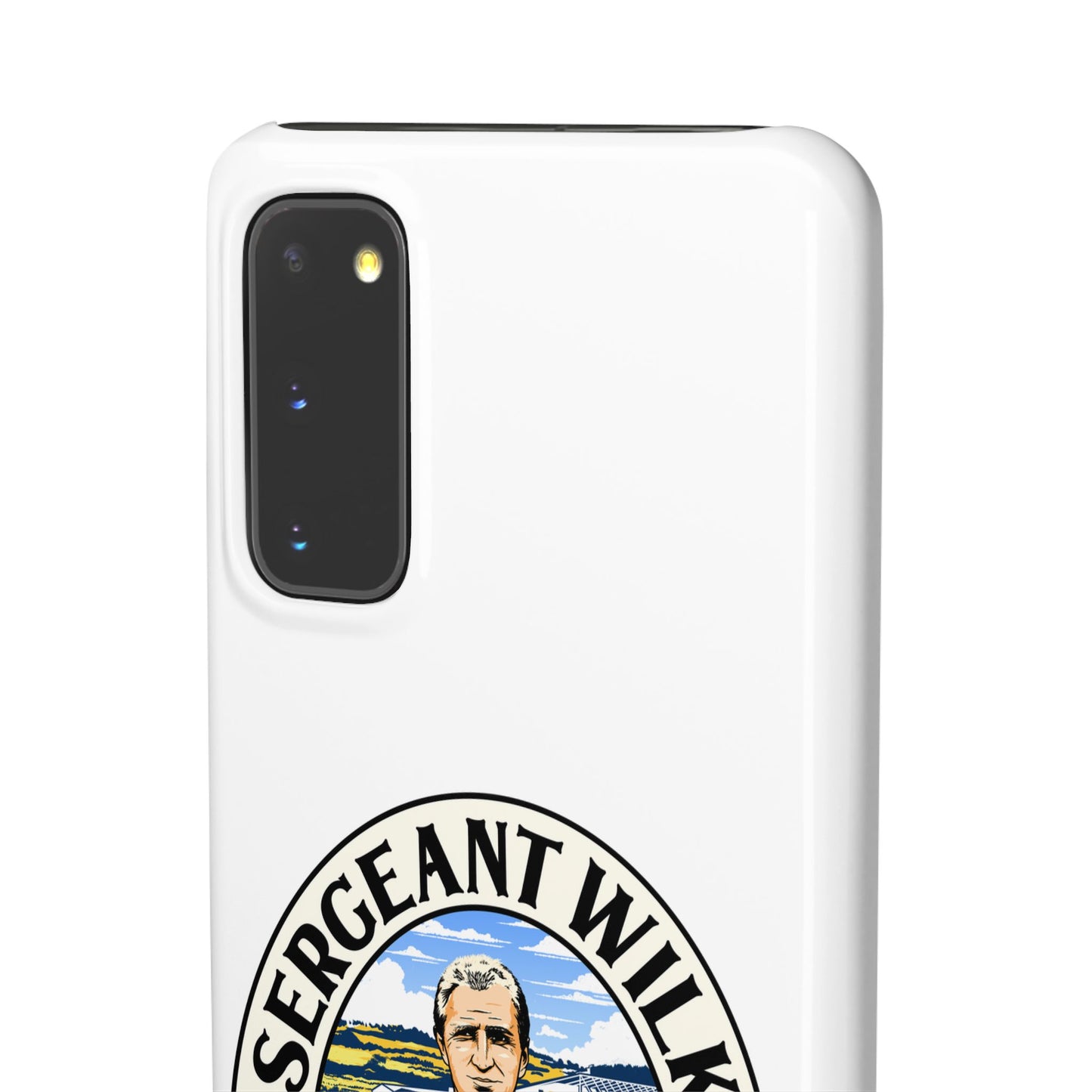 LUFC "SERGEANT WILKO" Leeds  United: Snap Case