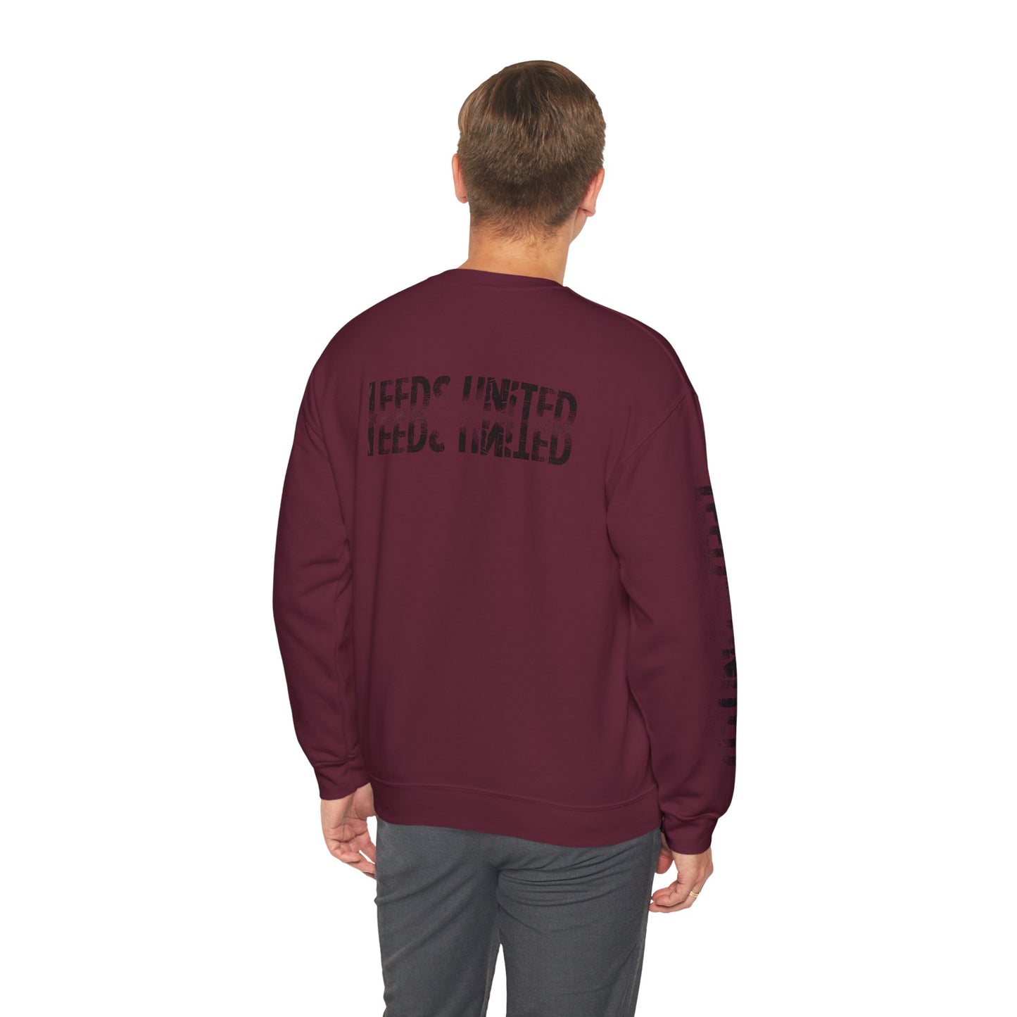 Leeds United Sleeve Print Sweatshirt