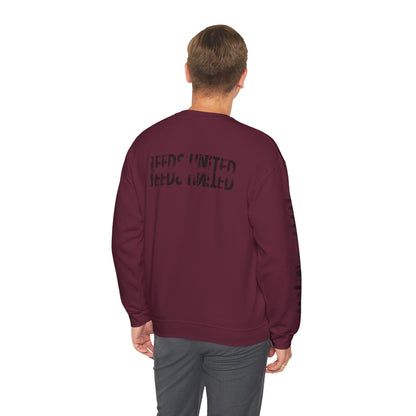 Leeds United Sleeve Print Sweatshirt