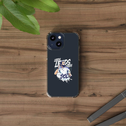 LUFC News “LEEDS: Dominic  Calvert-Lewin” Clear Phone Case - Lufcnews.co.uk