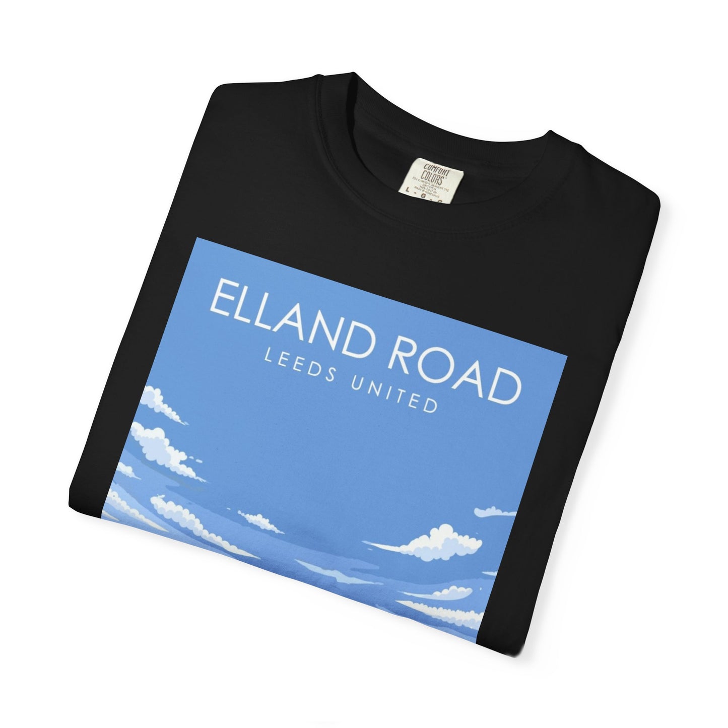 LUFC News Graphic Tee | Garment-Dyed Unisex T-Shirt