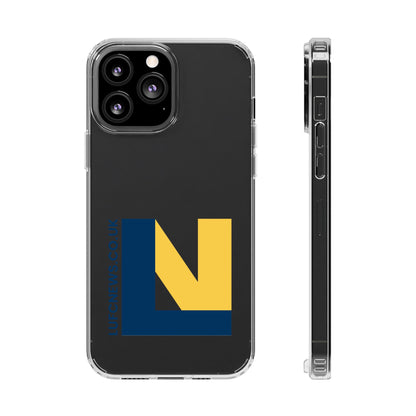 Leeds United “LUFCNEWS.CO.UK”  Clear Impact-Resistant Case - Lufcnews.co.uk