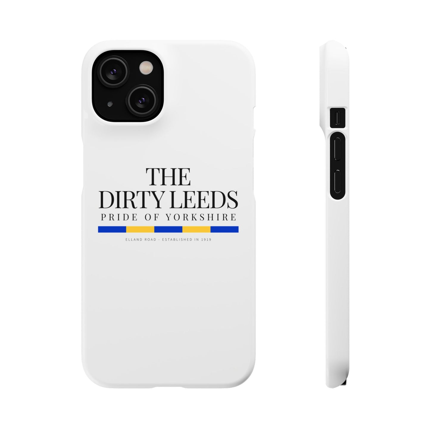 LUFC “The Dirty Leeds: Pride of  Yorkshire” Snap Case