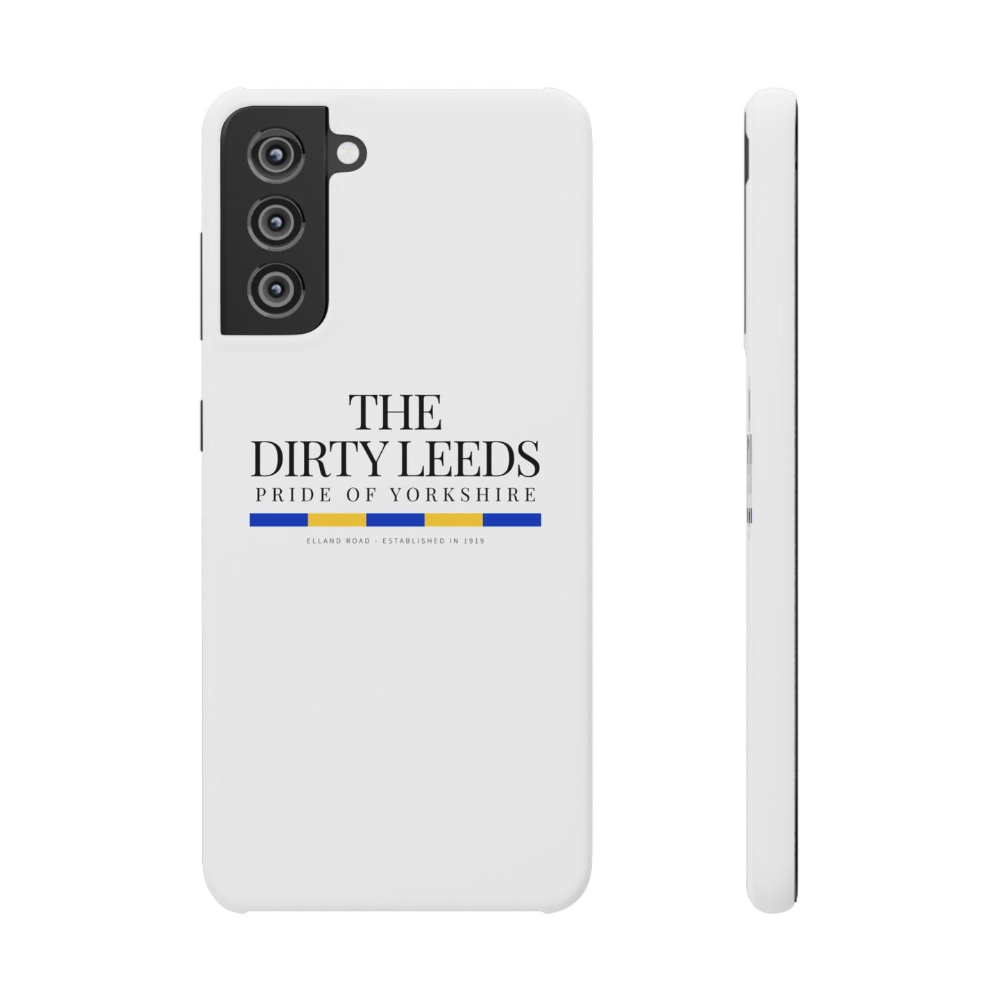 LUFC “The Dirty Leeds: Pride of  Yorkshire” Snap Case