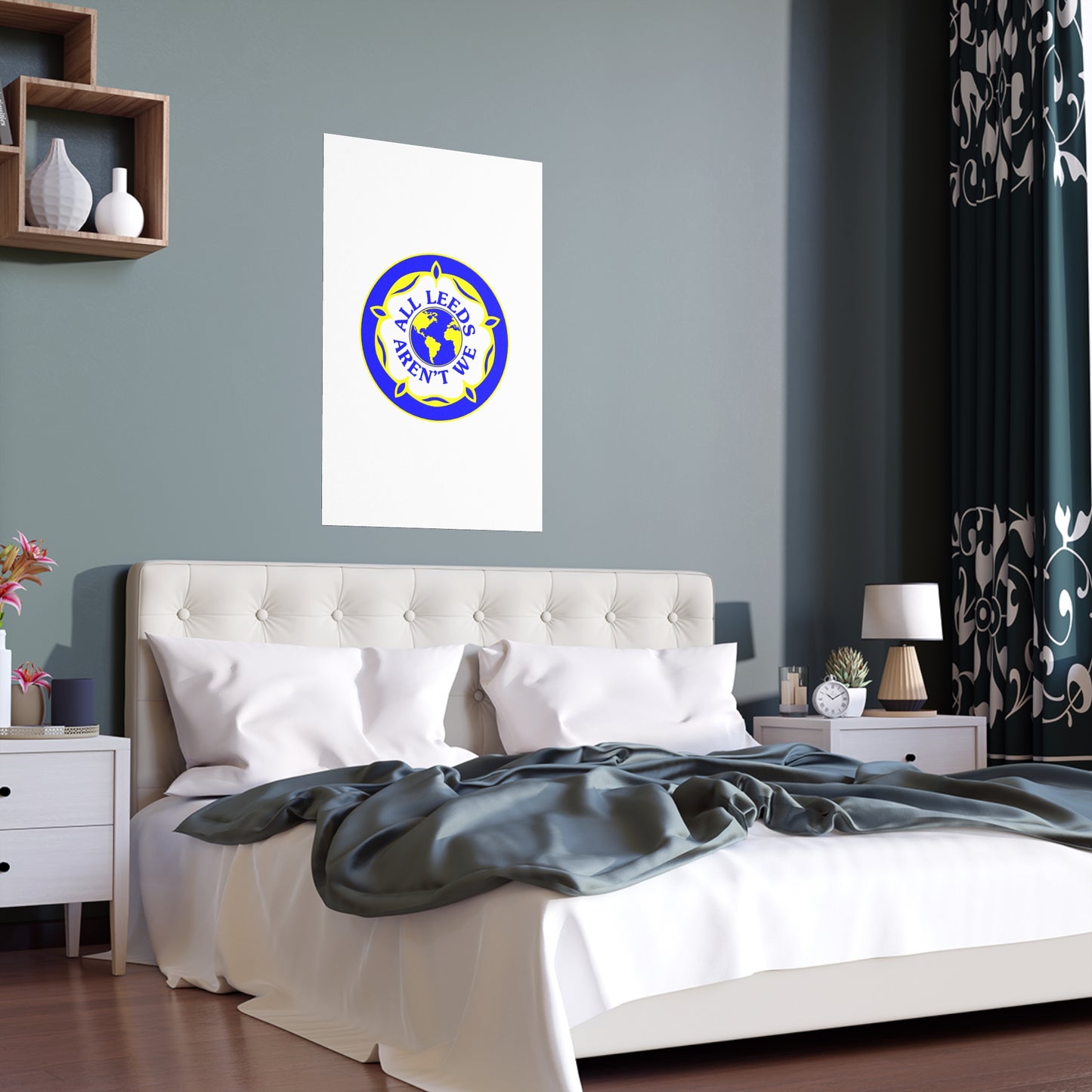 LUFC “All Leeds Aren’t We” Silk  Poster