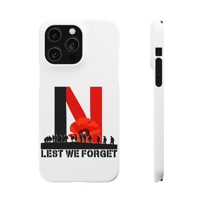 Leeds United "LEST WE FORGET"  Snap Case