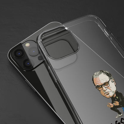 Clear Phone Case - Cartoon Bielsa the Godfather