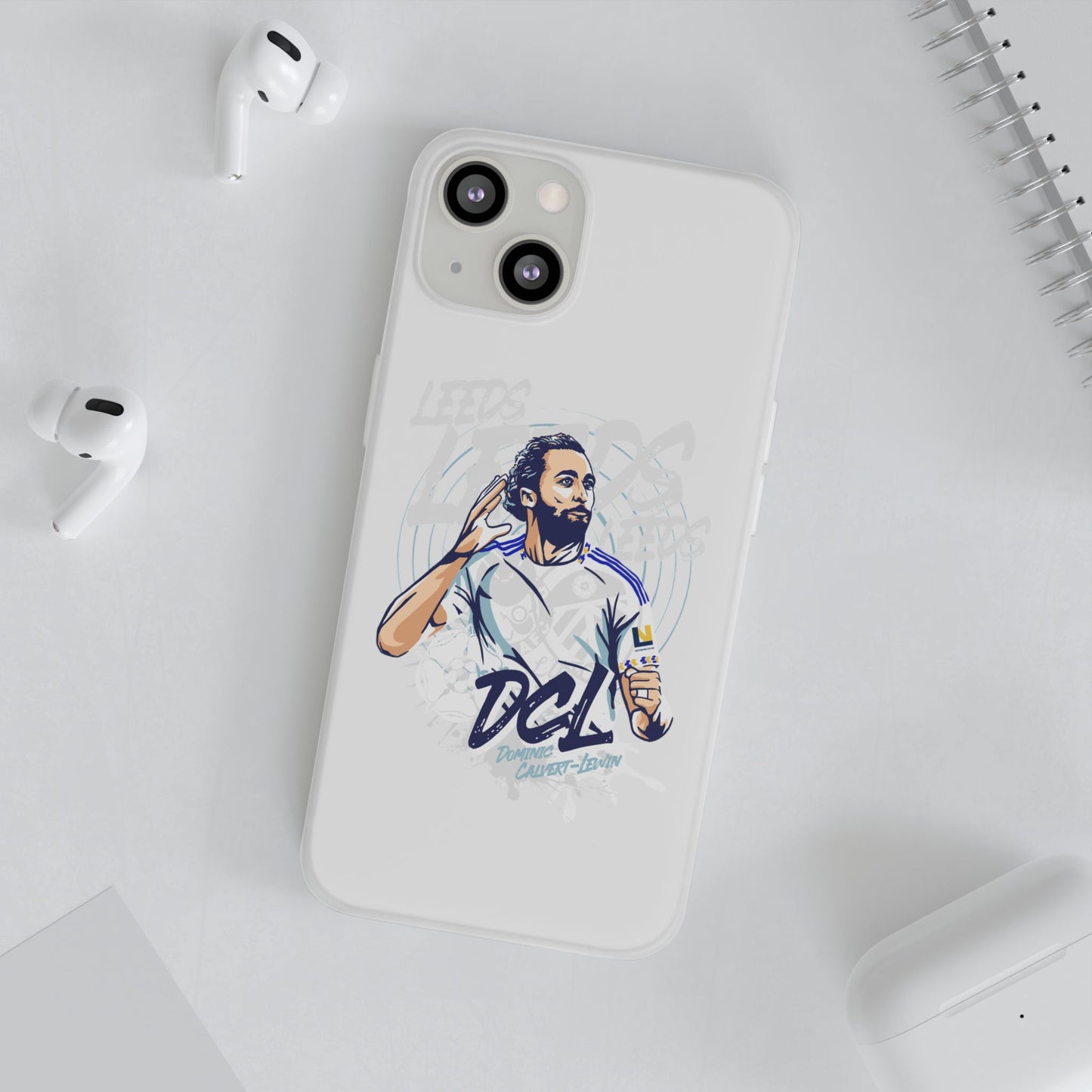LUFC News “LEEDS: Dominic  Calvert-Lewin” Flexi Case - Lufcnews.co.uk