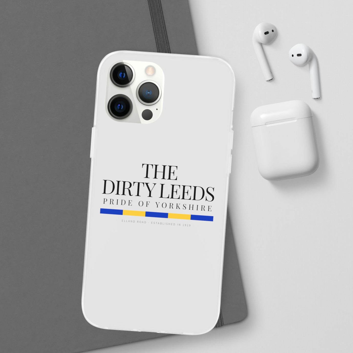 LUFC “The Dirty Leeds: Pride of  Yorkshire” Flexi Phone Case - Lufcnews.co.uk