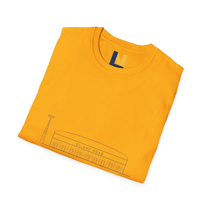 Elland Road Line Art Leeds T-Shirt