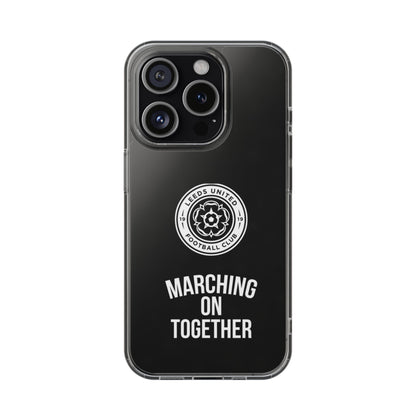 Leeds United “Marching On  Together” Clear Impact-Resistant  Case - Lufcnews.co.uk