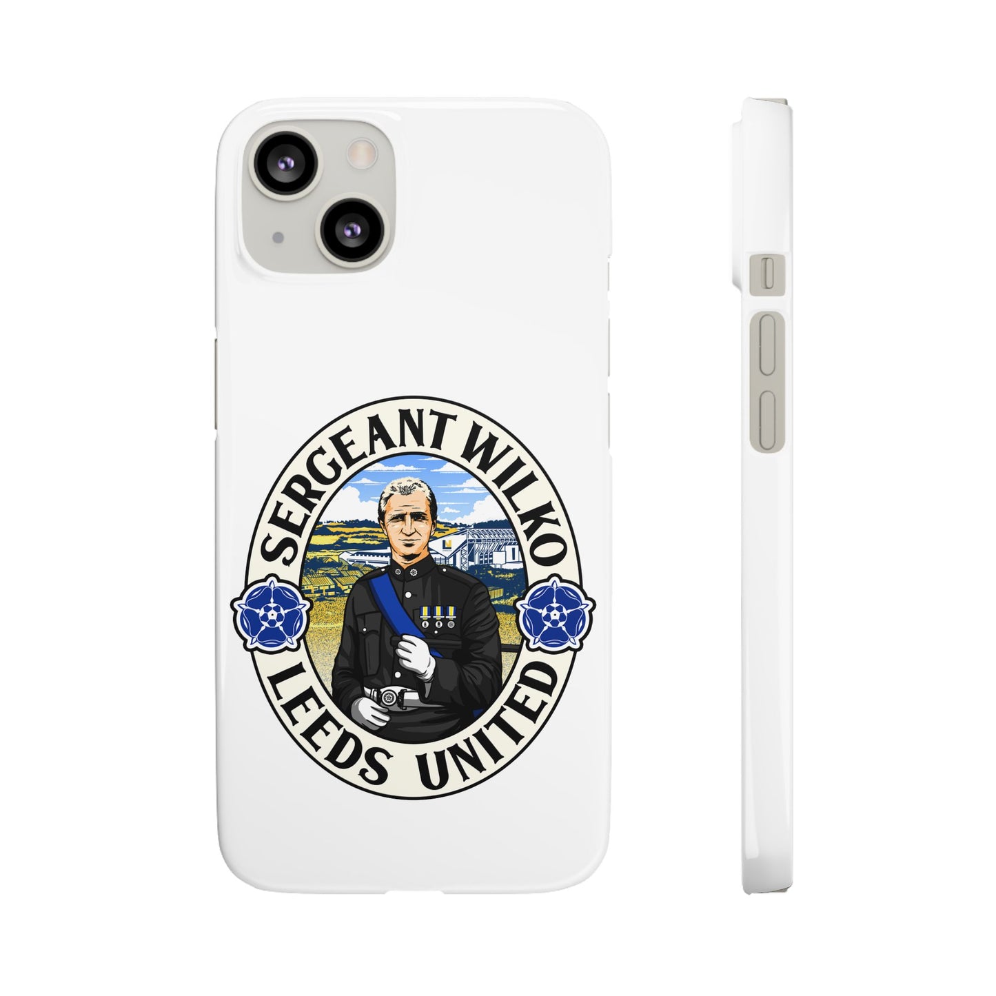 LUFC "SERGEANT WILKO" Leeds  United: Snap Case