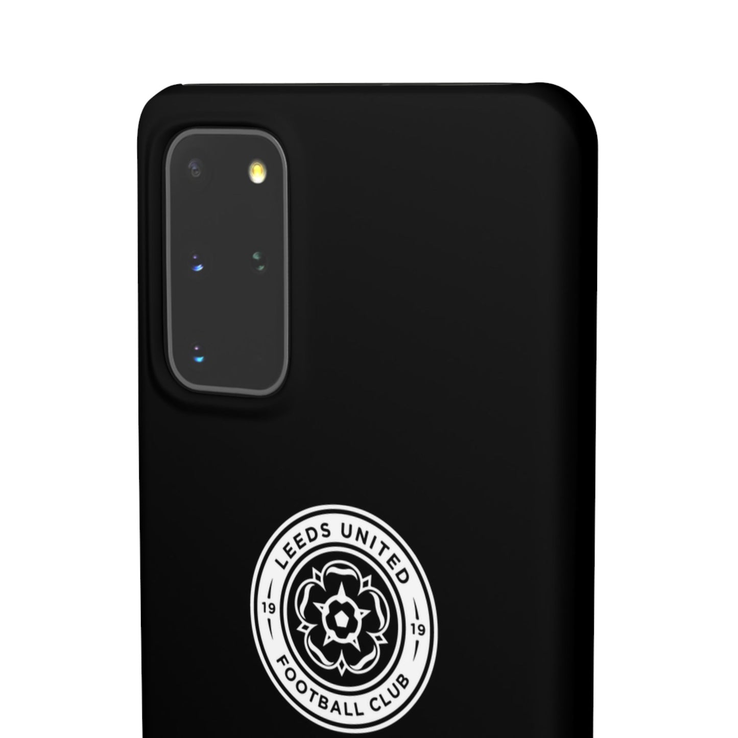 05 Snap Phone Case — "All Leeds Aren't We" Blue & Yellow Emblem