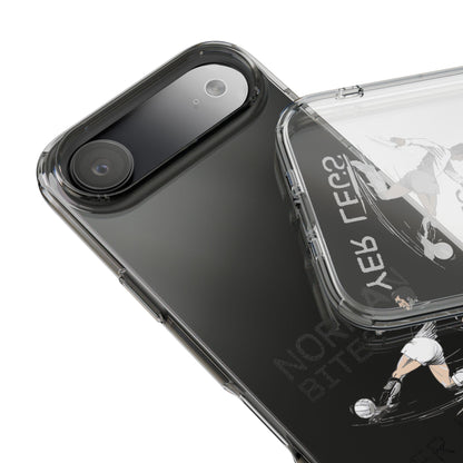 Leeds United Norman Bites 'YER  LEGS' Clear Impact-Resistant Case