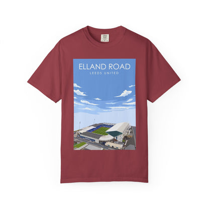 LUFC News Graphic Tee | Garment-Dyed Unisex T-Shirt
