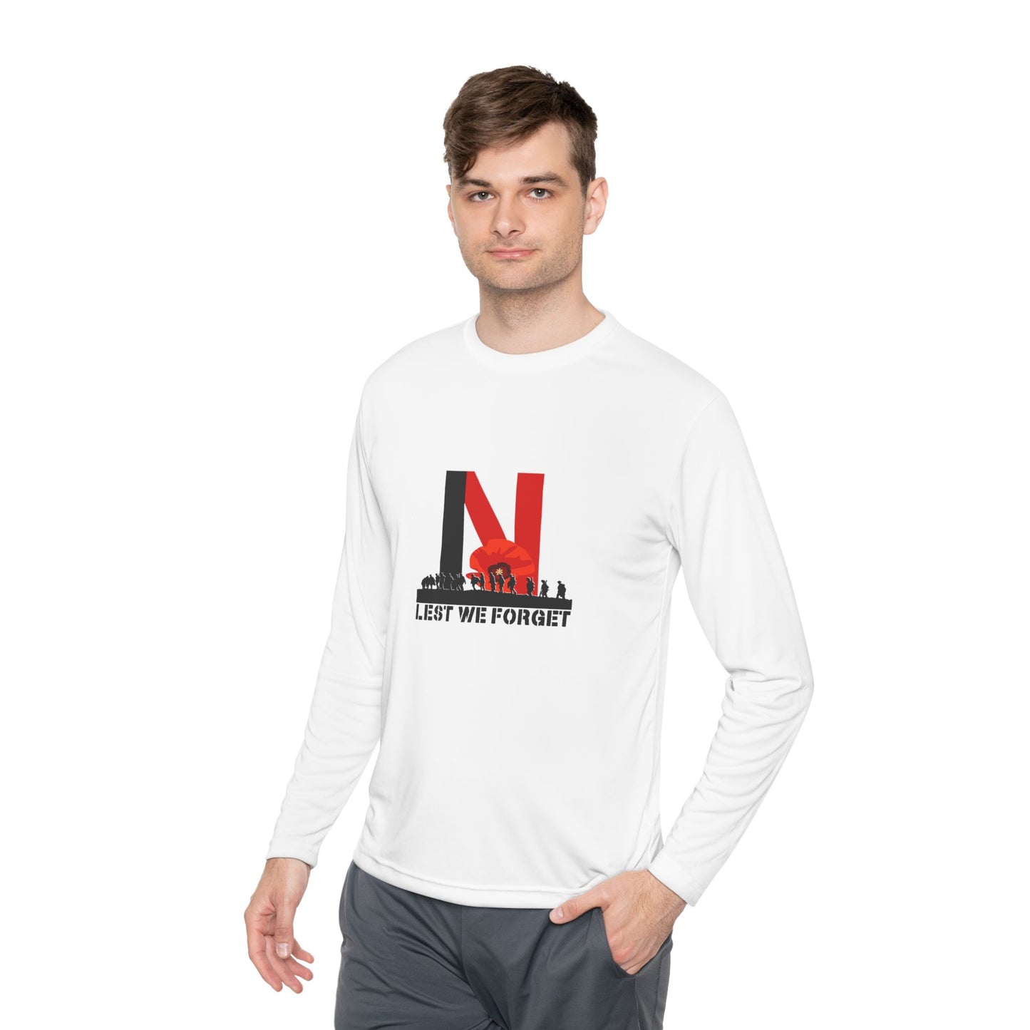 Leeds "LEST WE FORGET" Long Sleeve T-Shirt
