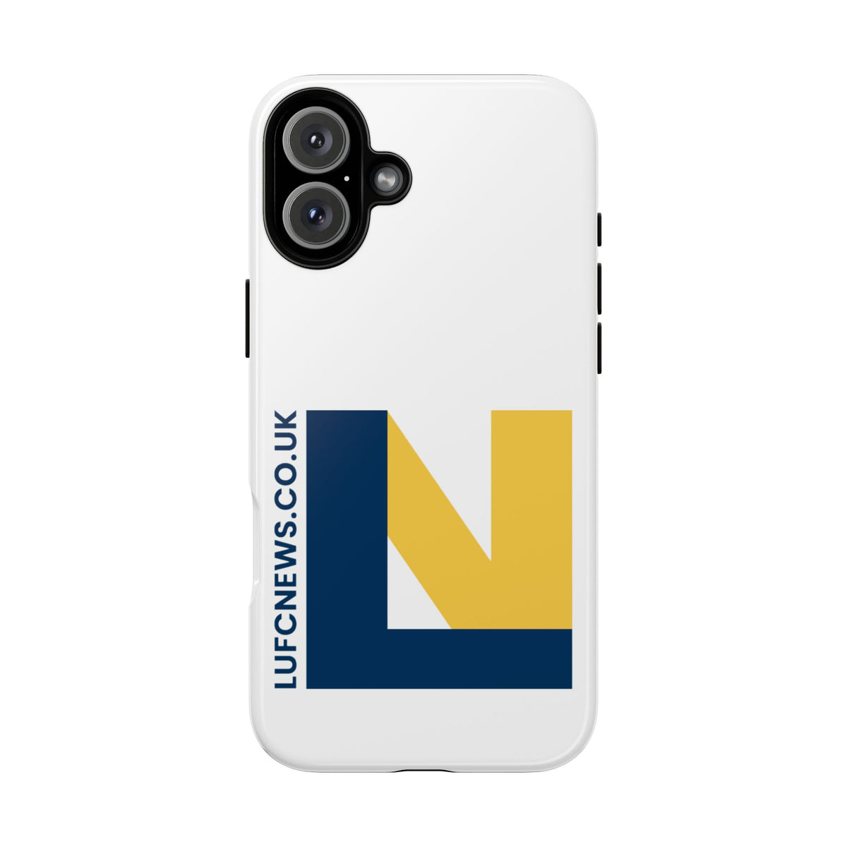 Leeds United 'LUFCNEWS.CO.UK' Phone Case