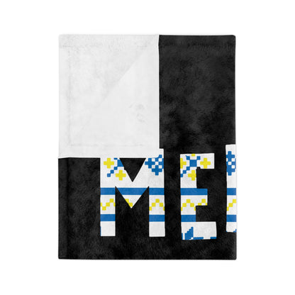 LUFC Christmas Velveteen Sports Blanket “MERRY XMAS” Christmas Edition