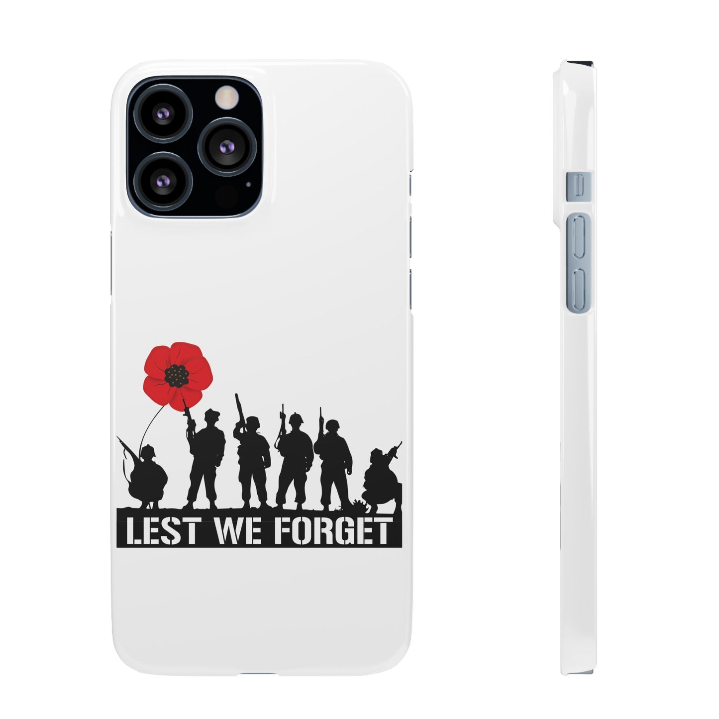 Leeds United "LEST WE FORGET"  Snap Case