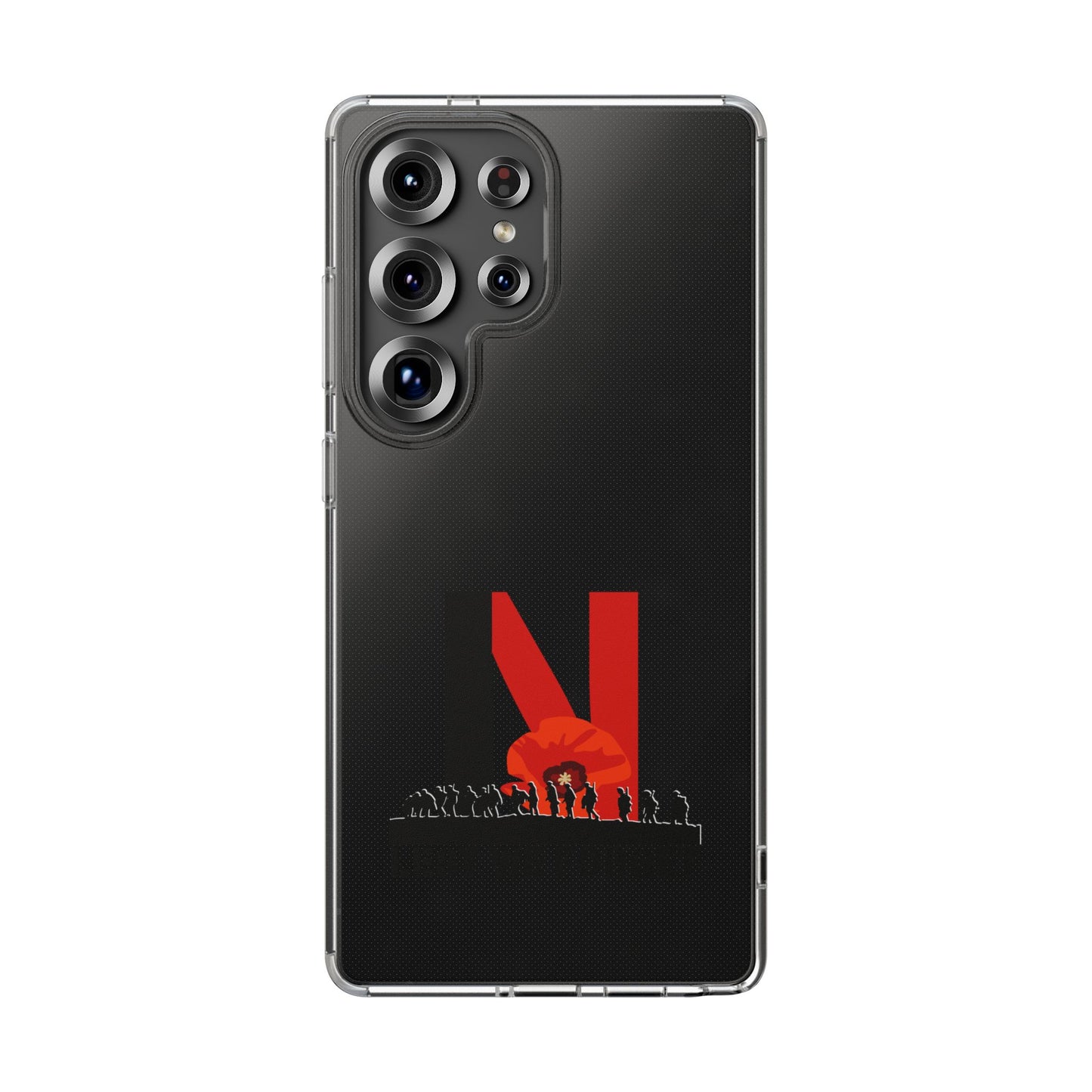 Leeds United “LEST WE FORGET”  Clear Impact-Resistant Case