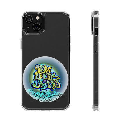 LUFC “I AM LEEDS UNITED” Clear  Impact-Resistant Case