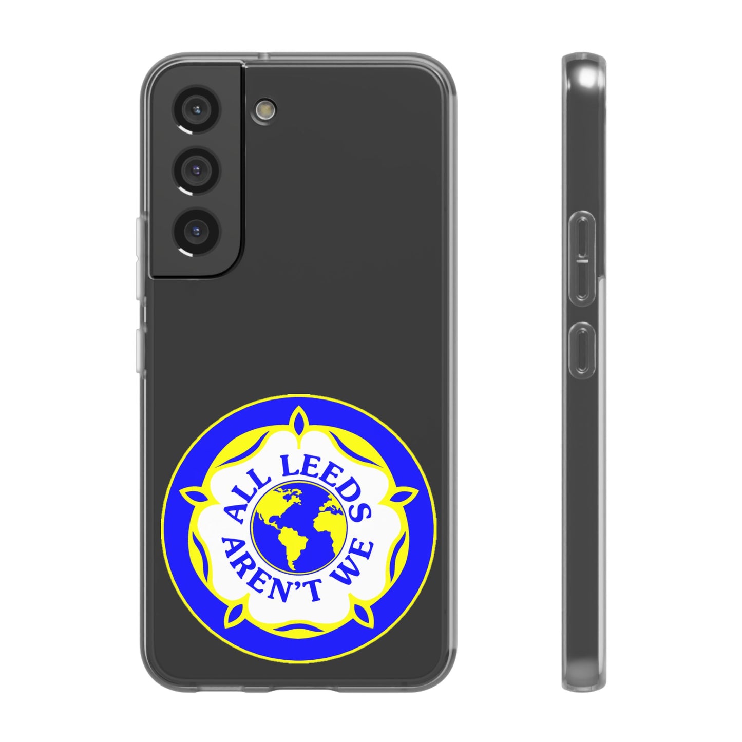 LUFC 'All Leeds Aren't We' Retro  Football: Flexi Case