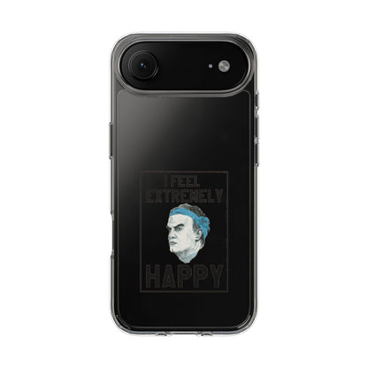 Clear Phone Case - Bielsa I feel Extremely Happy