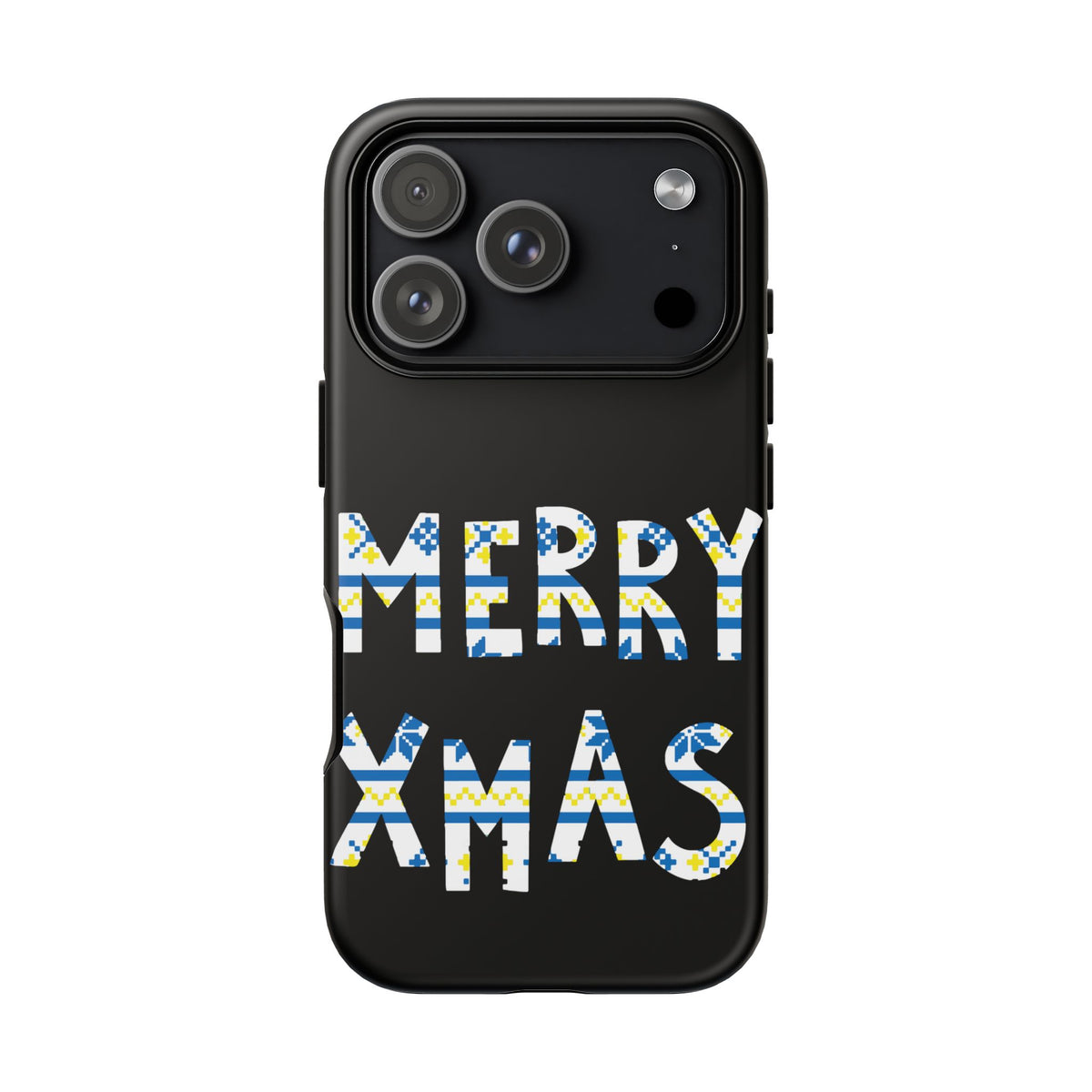 Leeds United 'Merry Xmas' Phone Case: Christmas Edition