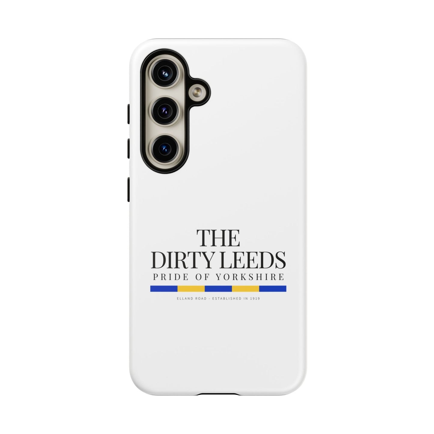 LUFC “The Dirty Leeds: Pride of  Yorkshire” Phone Case - Lufcnews.co.uk