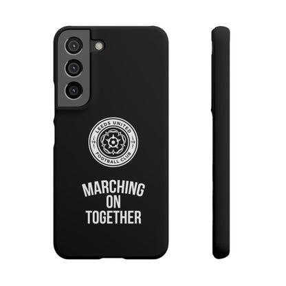 05 Snap Phone Case — "All Leeds Aren't We" Blue & Yellow Emblem