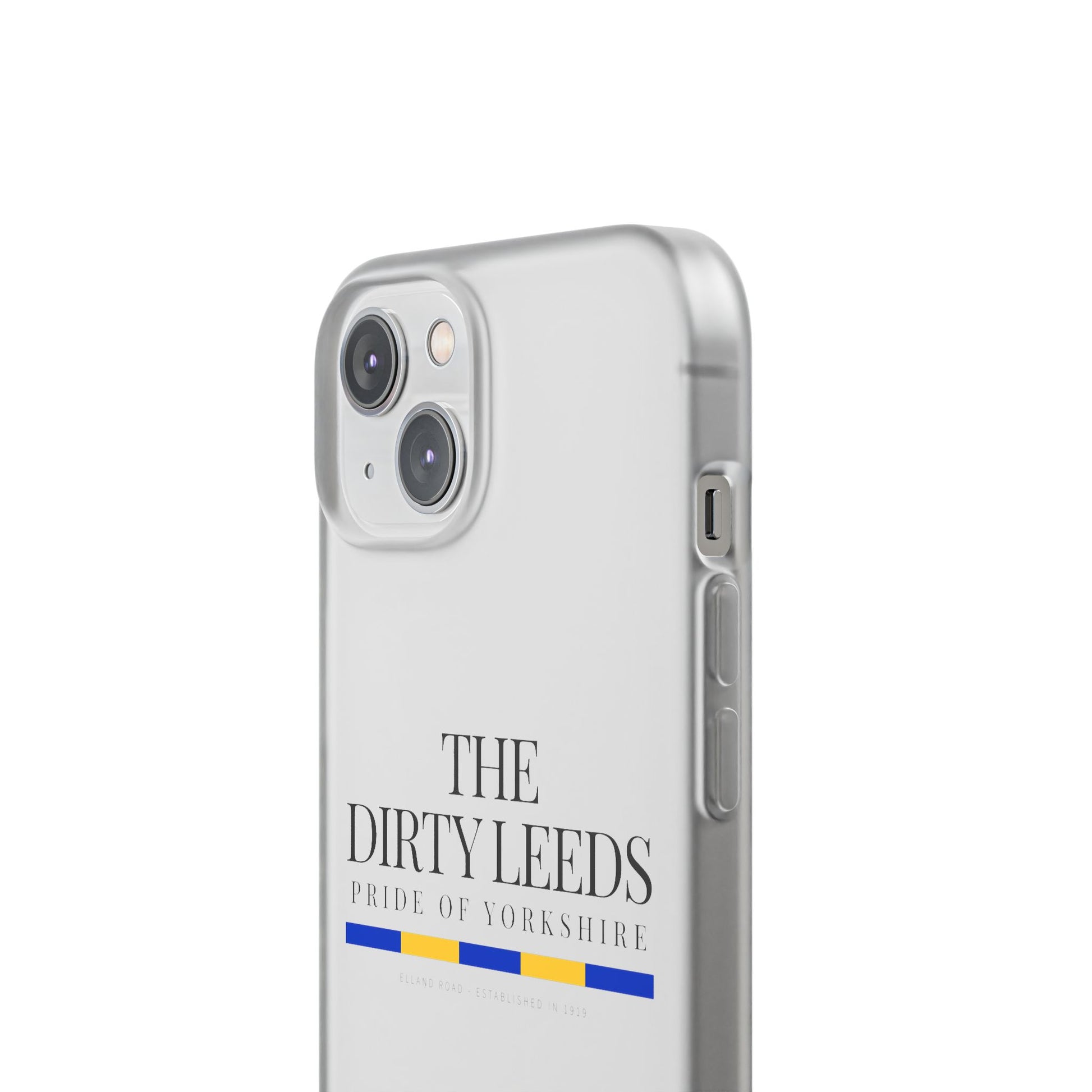 LUFC “The Dirty Leeds: Pride of  Yorkshire” Flexi Phone Case - Lufcnews.co.uk