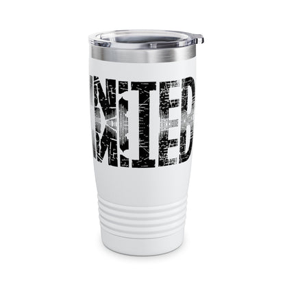 LUFC “Leeds United Pride” Insulated  Ringneck Tumbler: Sleek Travel Mug  for Coffee Lovers