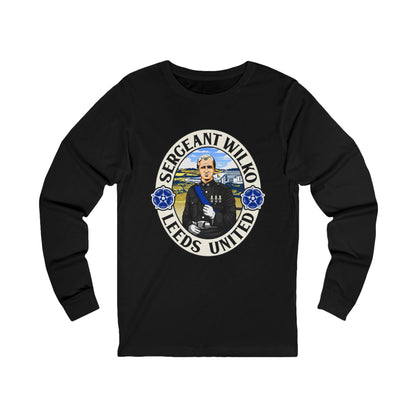 “Sergeant Wilko” Leeds United Long  Sleeve T-Shirt: Unisex Fit