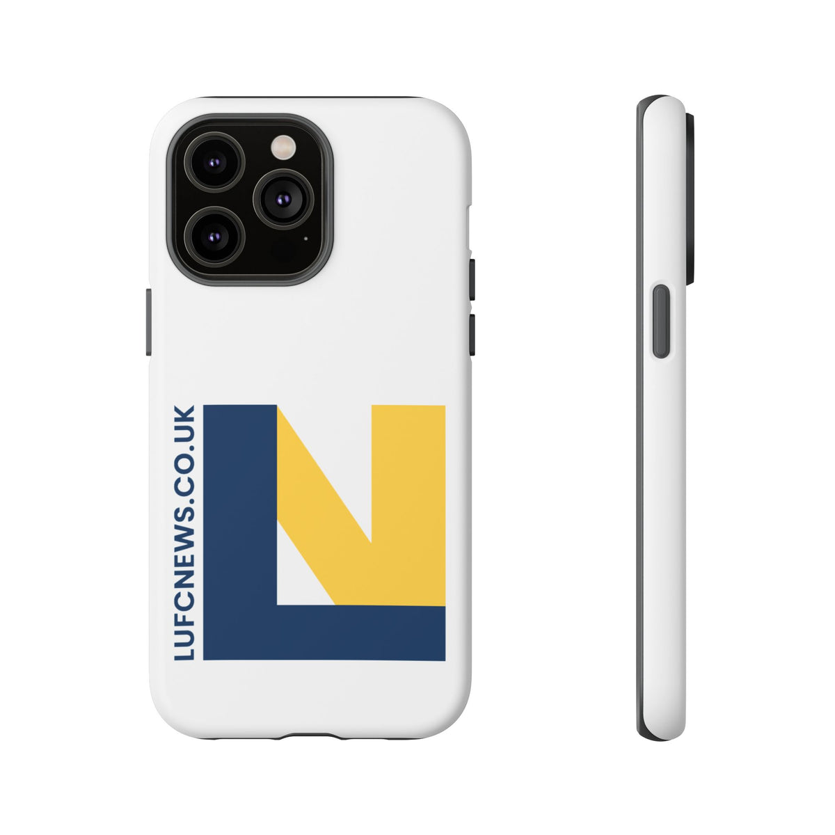 Leeds United 'LUFCNEWS.CO.UK' Phone Case