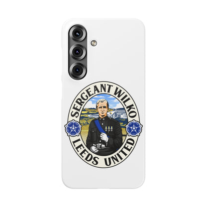 LUFC "SERGEANT WILKO" Leeds  United: Snap Case