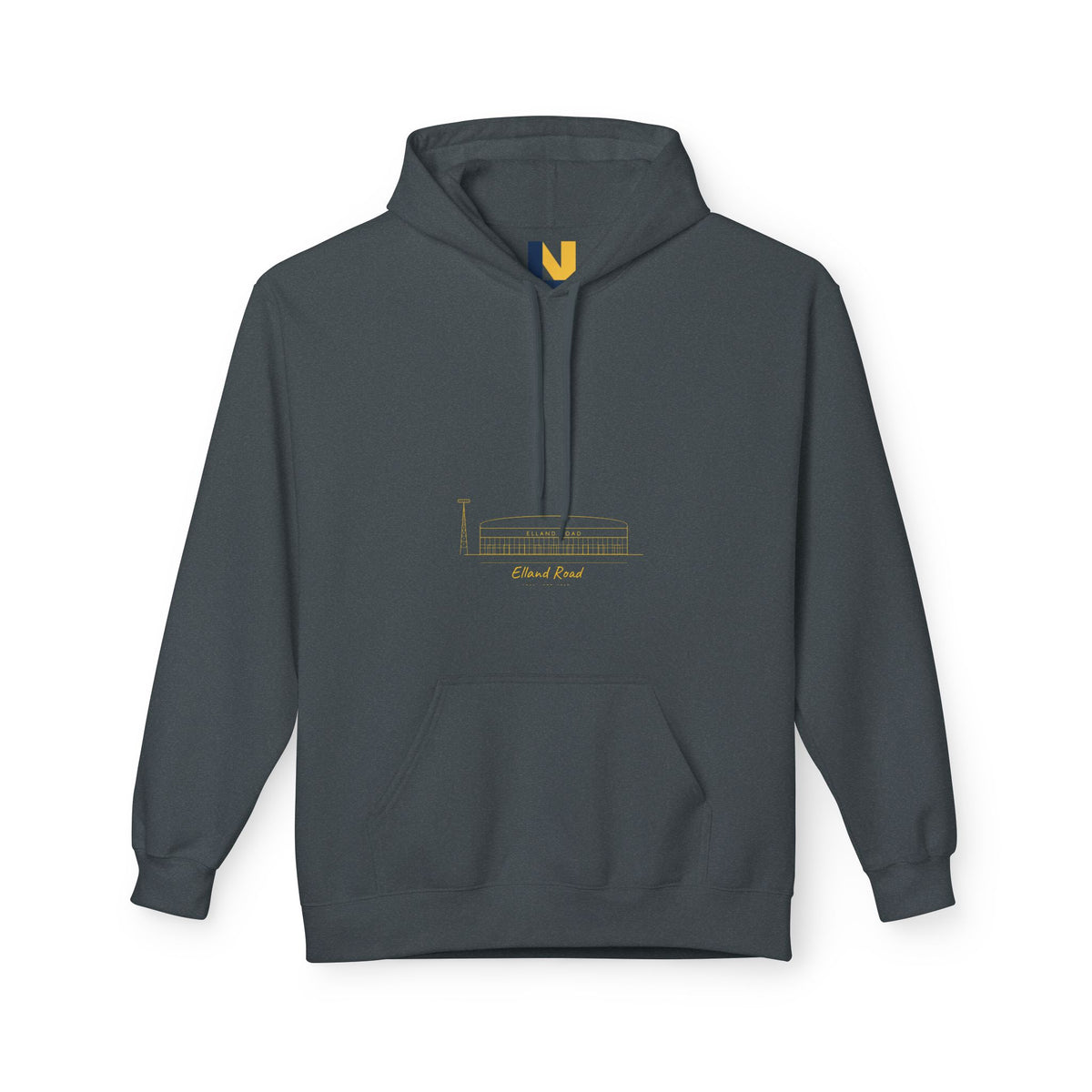 Elland Road Line Art Leeds Hoodie