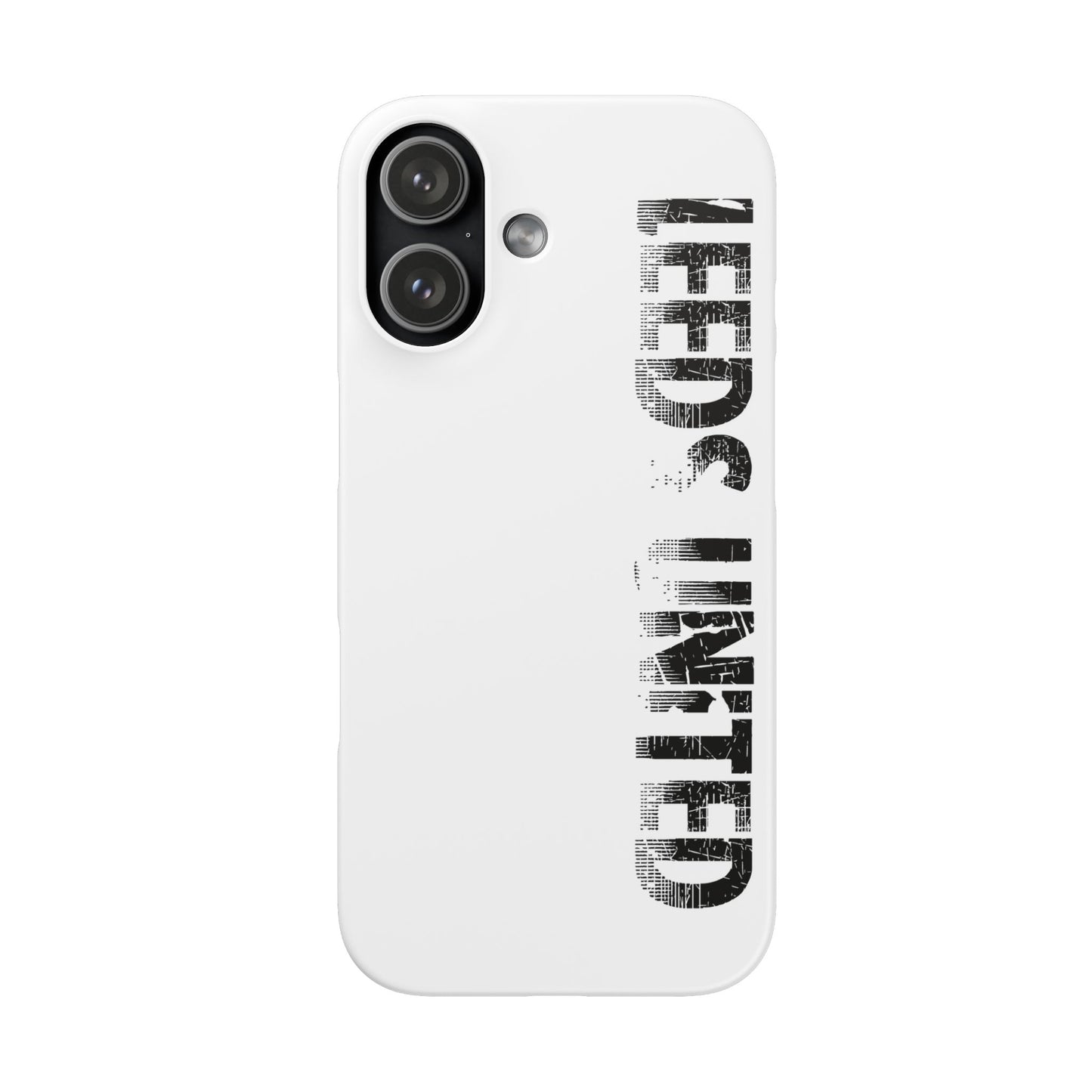 04 Snap Phone Case — "All Leeds Aren't We" Blue & Yellow Emblem