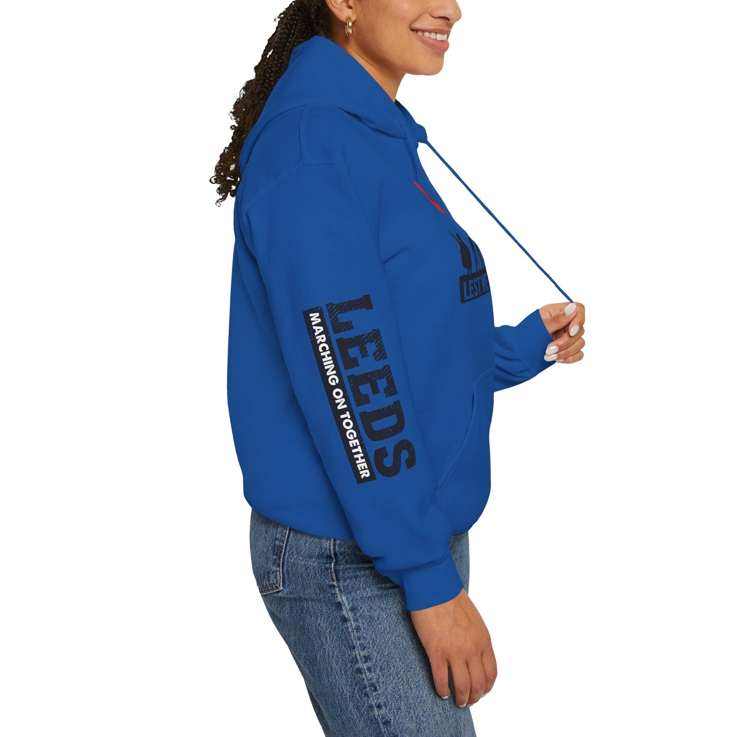 LUFC Global Spirit Hoodie Heavy  Blend™ Unisex