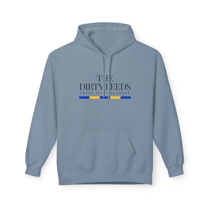 LUFC “The Dirty Leeds: Pride of  Yorkshire” Softstyle Fleece Hoodie - Lufcnews.co.uk