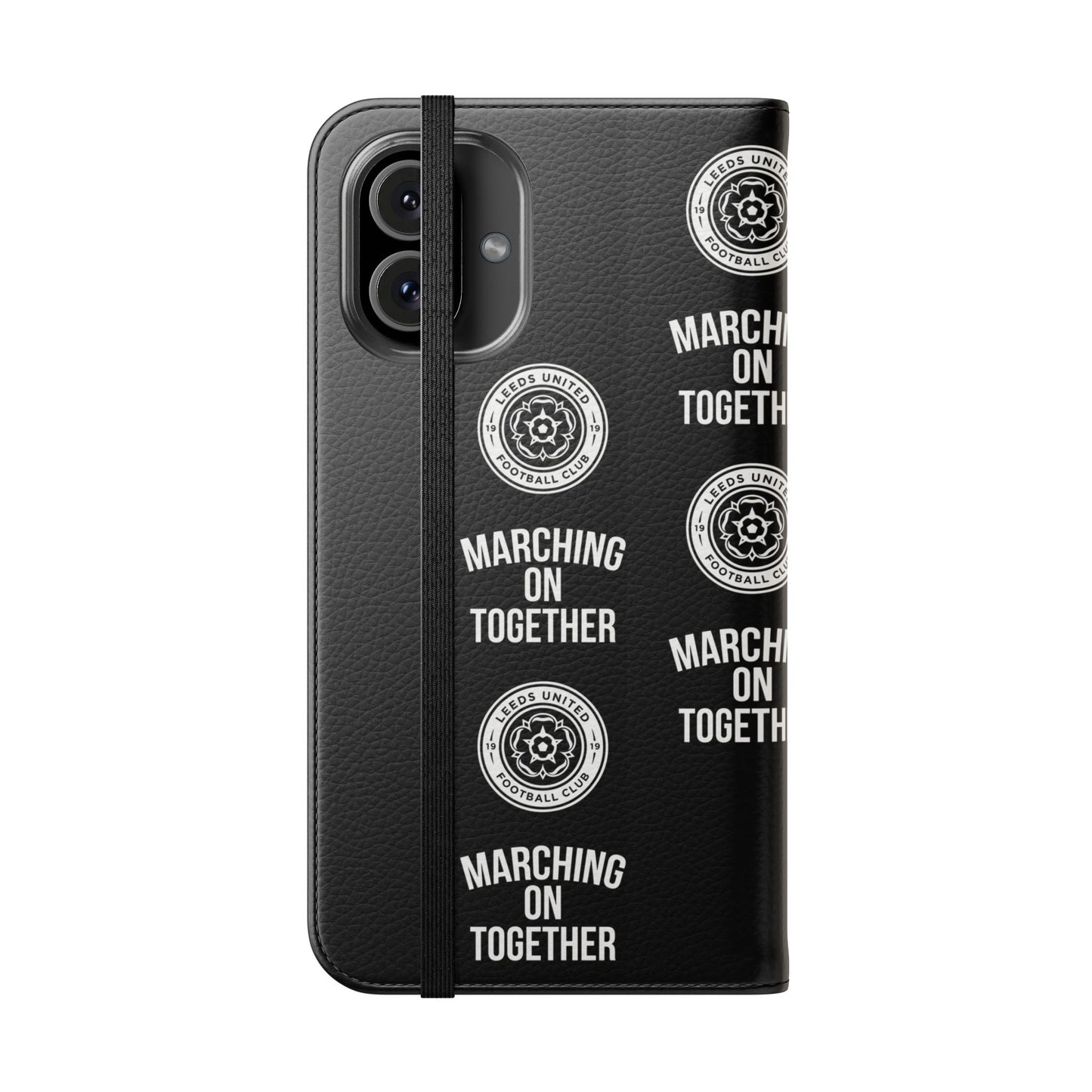 Leeds United "Marching On  Together" Flip Case Phone Wallet
