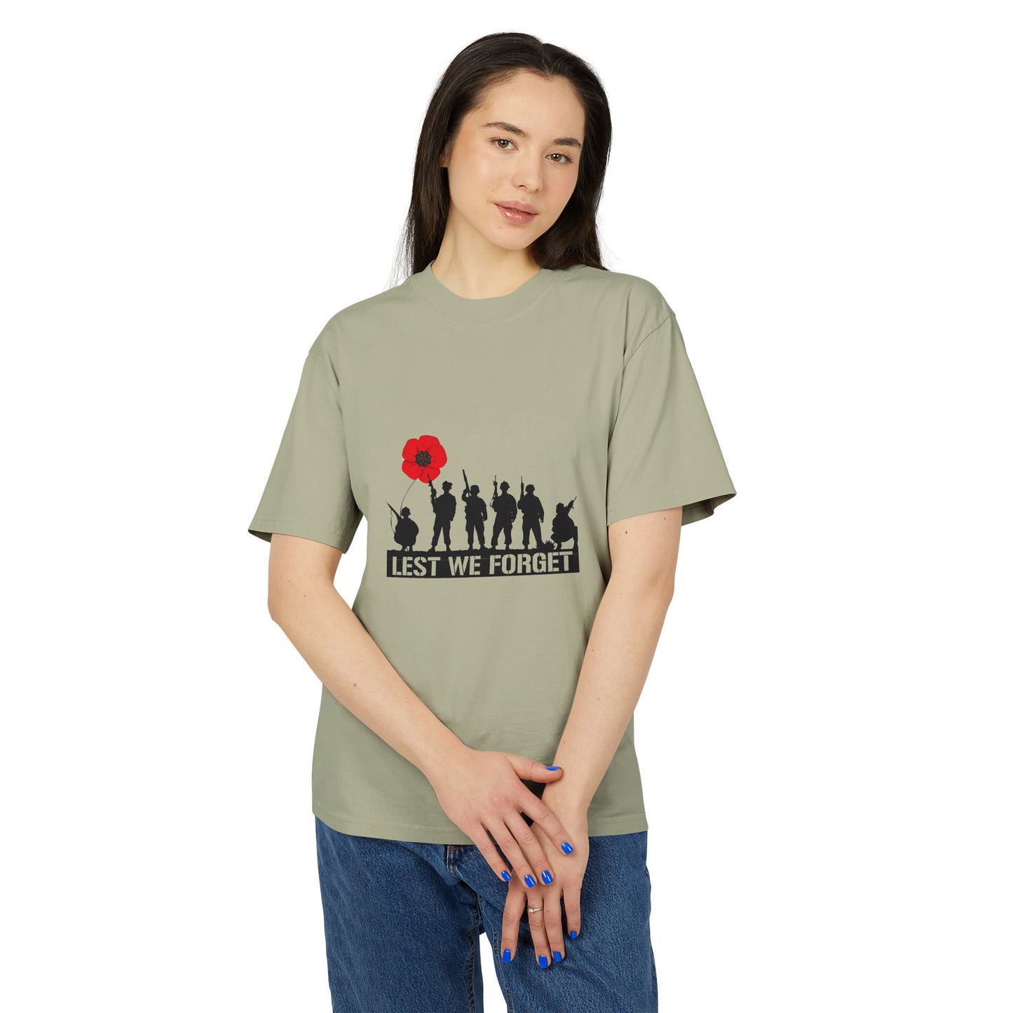 Leeds “Lest We Forget” Heavy Faded  Tee: Unisex Vintage Edition