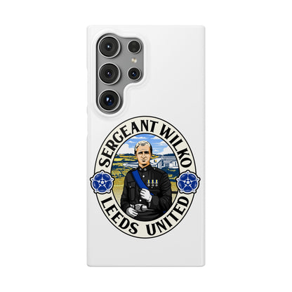 LUFC "SERGEANT WILKO" Leeds  United: Snap Case