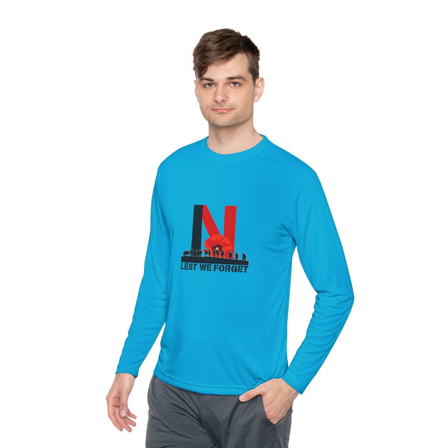 Leeds "LEST WE FORGET" Long Sleeve T-Shirt