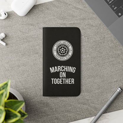 Leeds United "Marching On  Together" Flip Case Phone Wallet