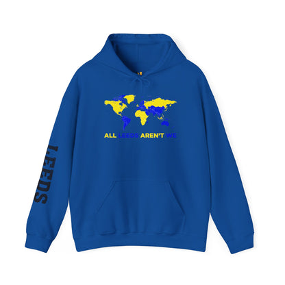 LUFC World Map Hoodie Heavy  Blend™ Unisex