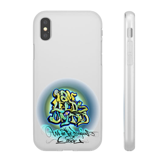 LUFC 'I Am LEEDS UNITED' Retro  Football: Flexi Case