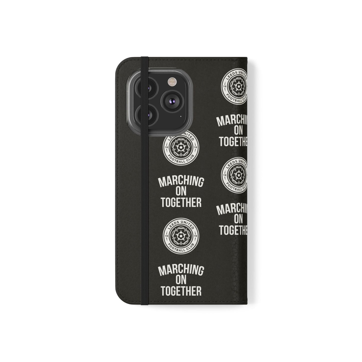 Leeds United "Marching On  Together" Flip Case Phone Wallet