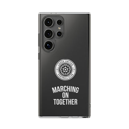Leeds United “Marching On  Together” Clear Impact-Resistant  Case - Lufcnews.co.uk