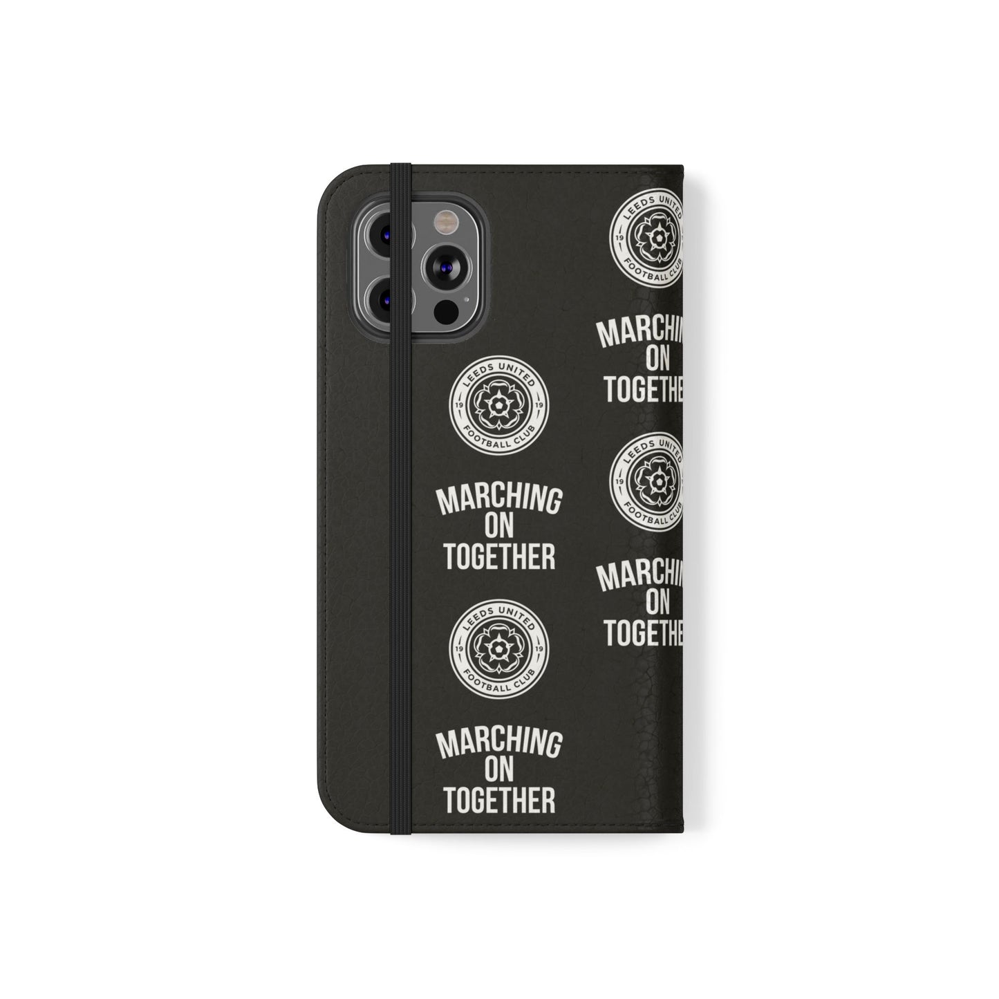 Leeds United "Marching On  Together" Flip Case Phone Wallet